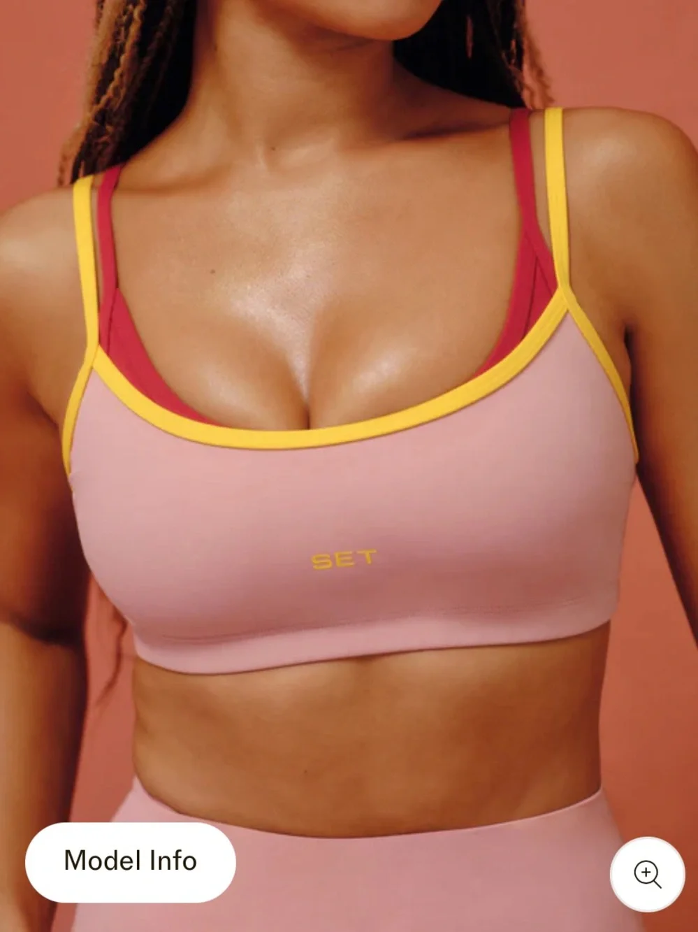 SET Active Luxform Lux Layered Move Bra